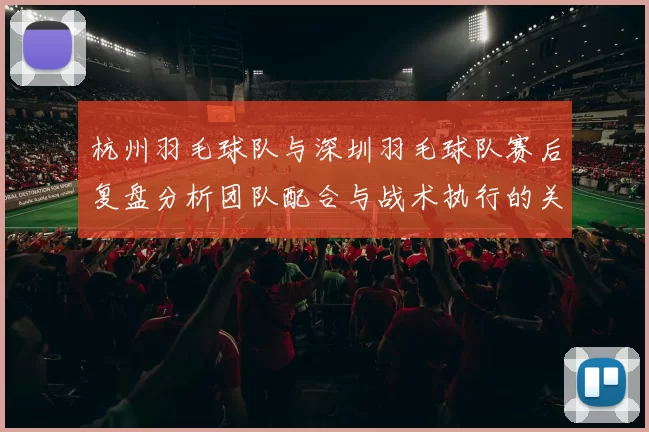 杭州羽毛球队与深圳羽毛球队赛后复盘分析团队配合与战术执行的关键要素